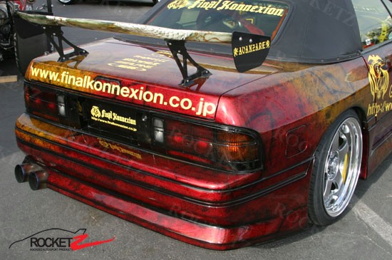 Mazda FC3S RX7 FK Style FRP Rear Over Fender RX-7 30mm USA CANADA