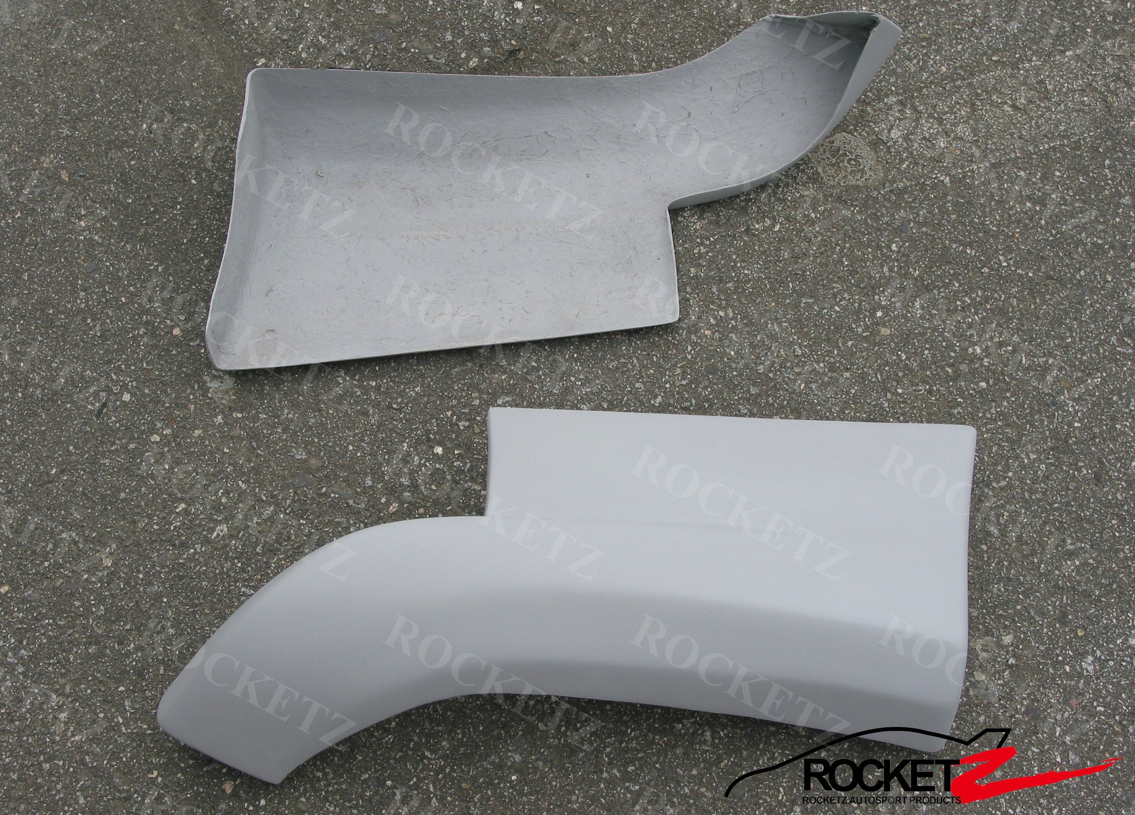 89-94 240 180 SX Type X Silvia Kouki Style Rear Valance Spats 2PC