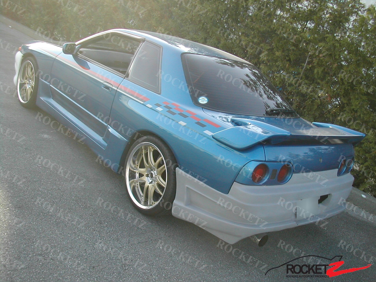 89-93 Skyline GTR R32 JDM Vader Style Trunk Spoiler Rear Wing
